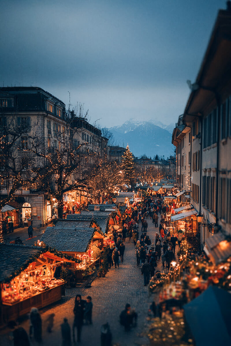 {{Mercatini di Natale}} Svizzera - Idee per la festa aziendale