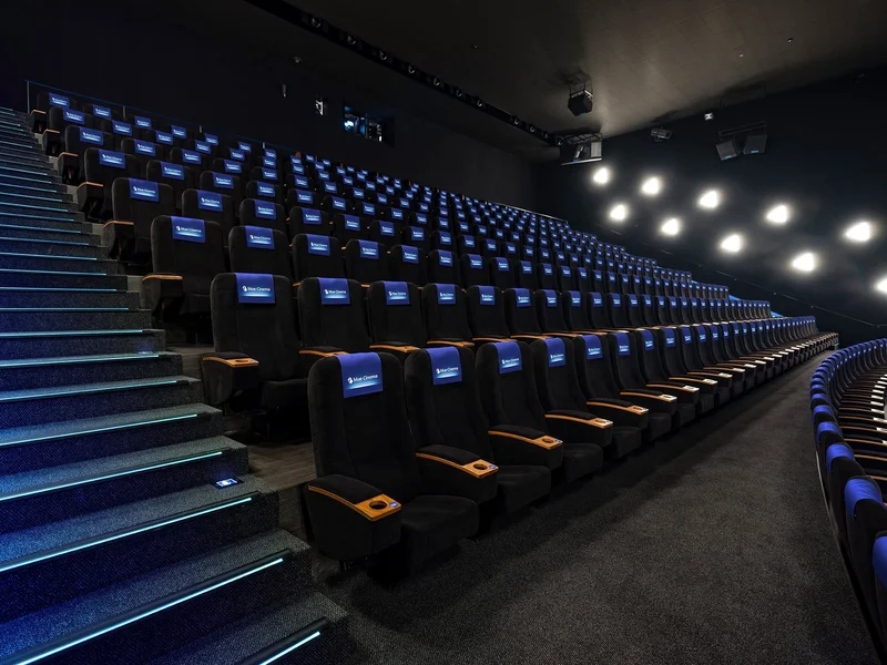 blue cinema