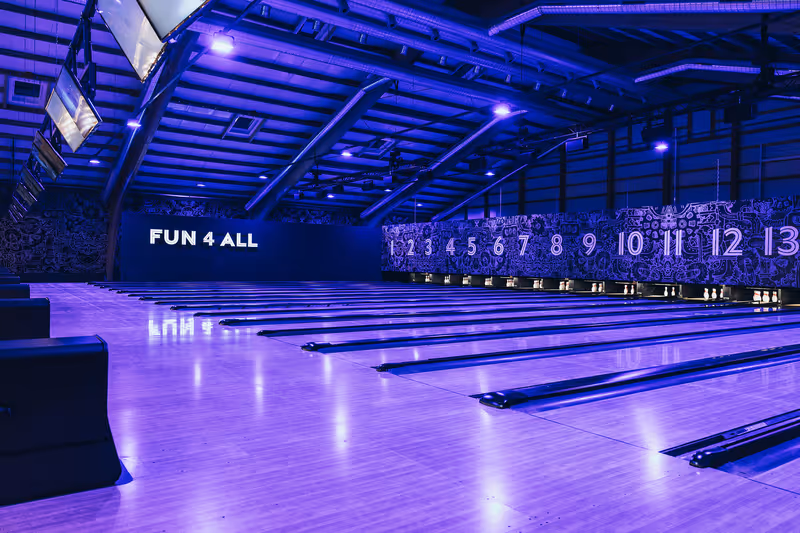 Bowlingbahnen von Fun 4 All in Sévaz