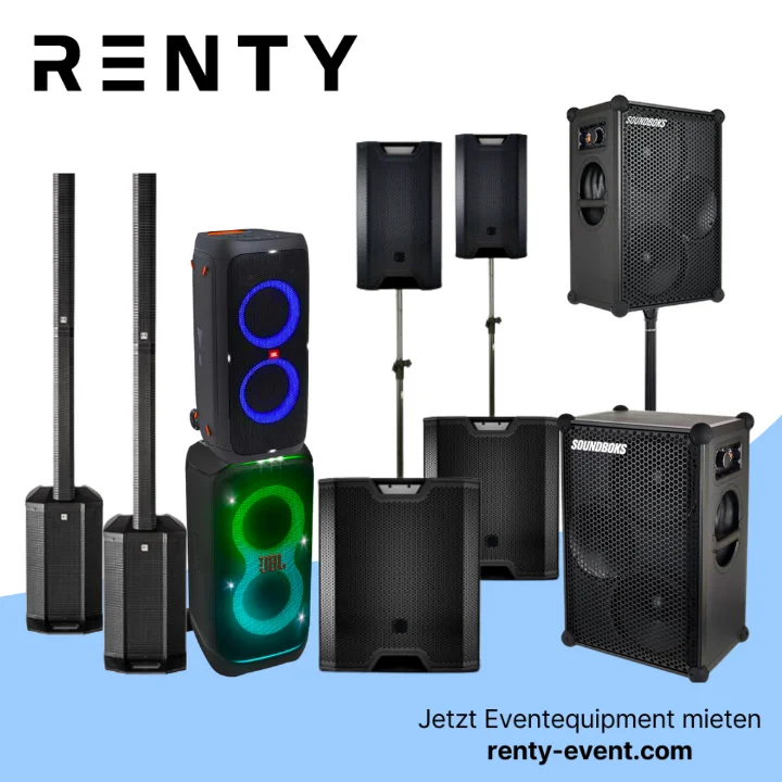 Renty - Veranstaltungstechnik mieten