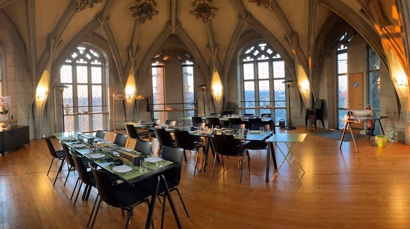 Gewölbesaal Daniel Heintz im Berner Münsterturm