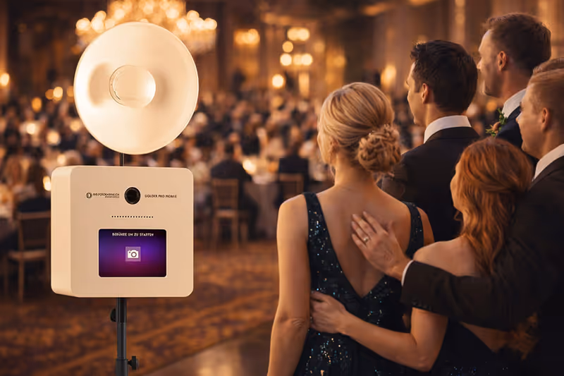 Fotobox mieten für Hochzeit und Events in Zürich, Luzern, Basel, Bern, St. Gallen und der gesamten Schweiz.