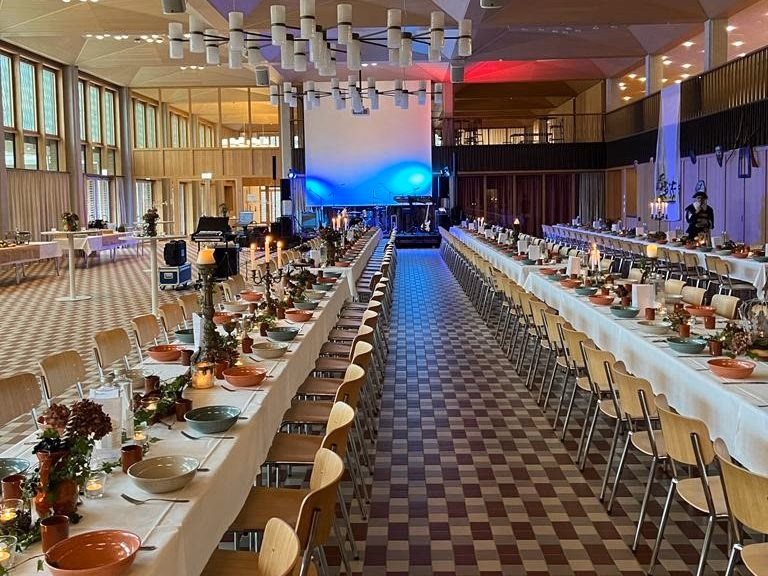 Meetings und Feiern in der Burghalde