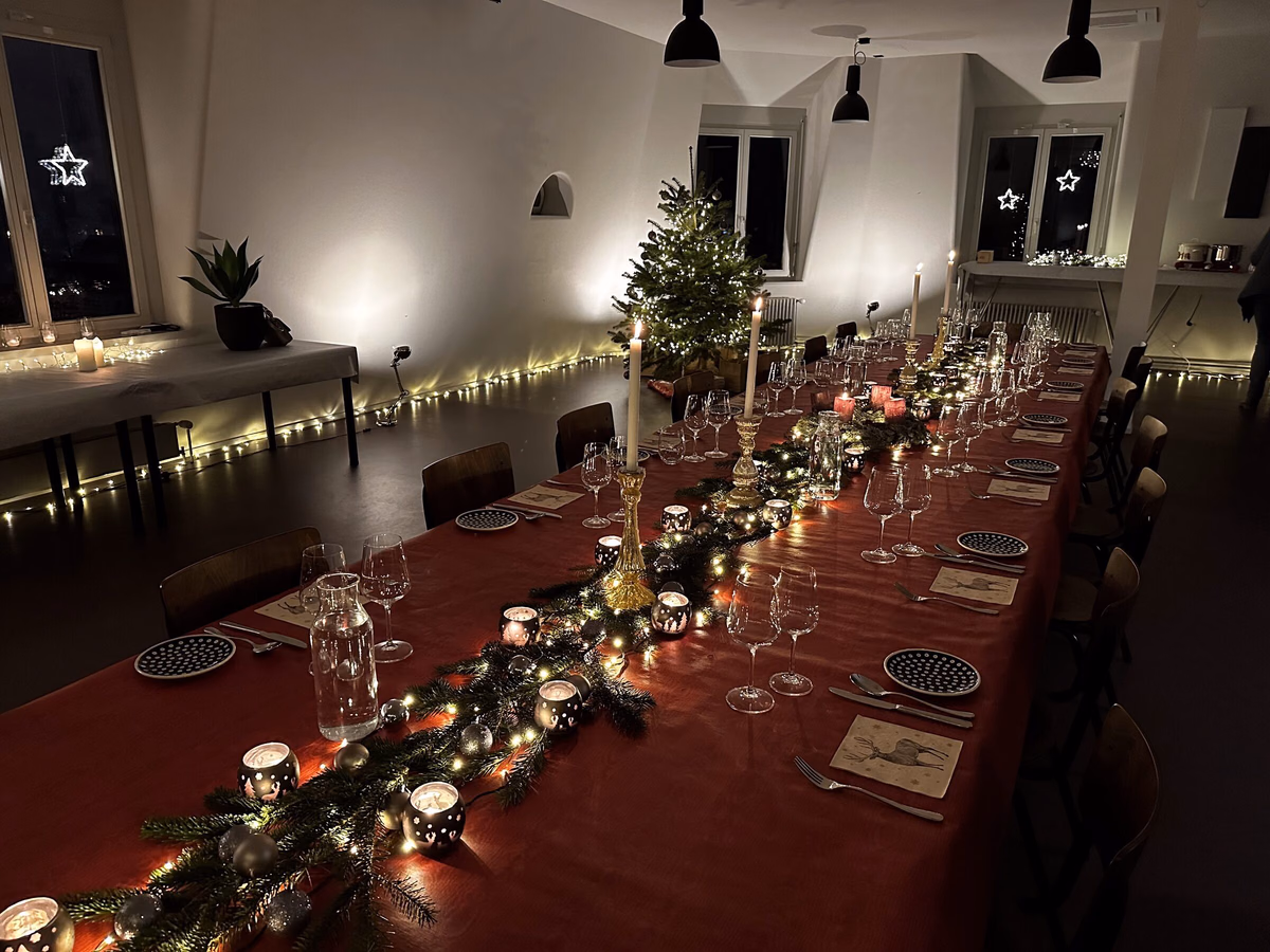 Weihnachtsessen und Sommerfeste