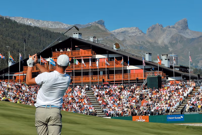 Omega European Masters Crans Montana - Internationales Golf Turnier