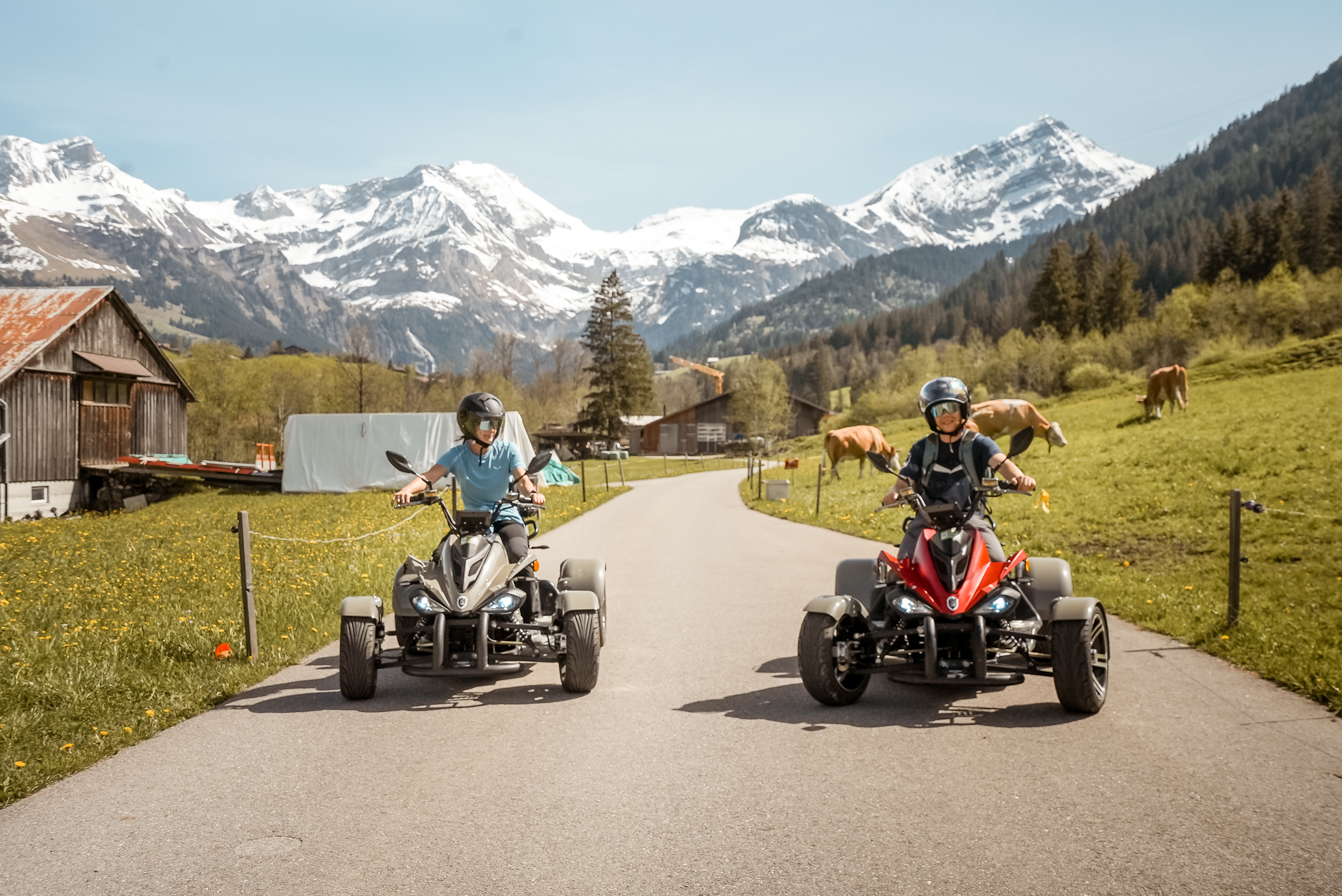 E-Quad Tour in Gstaad