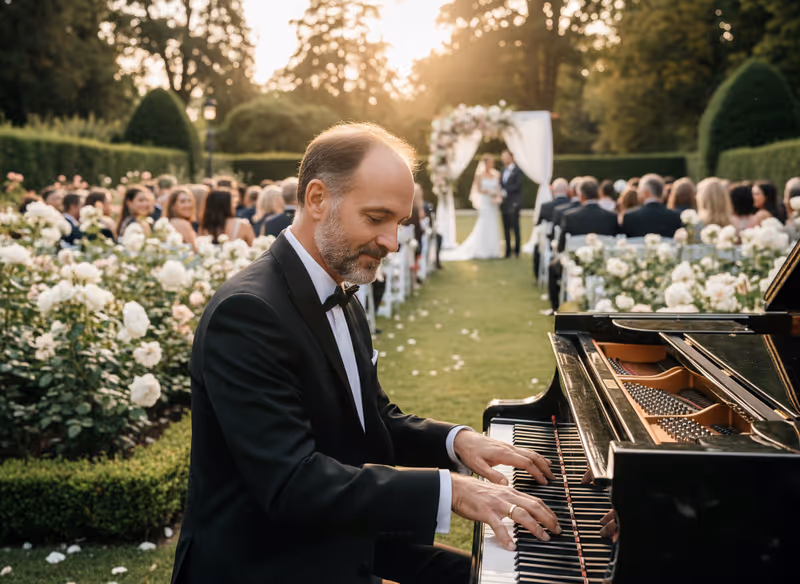 Live pianist in Zurich