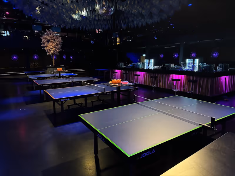 Ping Pong Lounge Luzern – für Team- und Fun-Events auf Anfrage