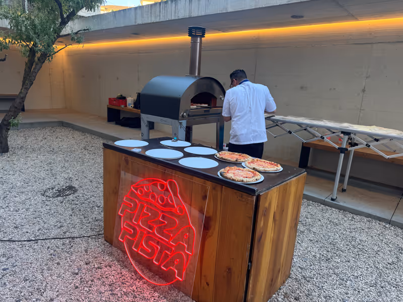 Pizza Pista Holzofen