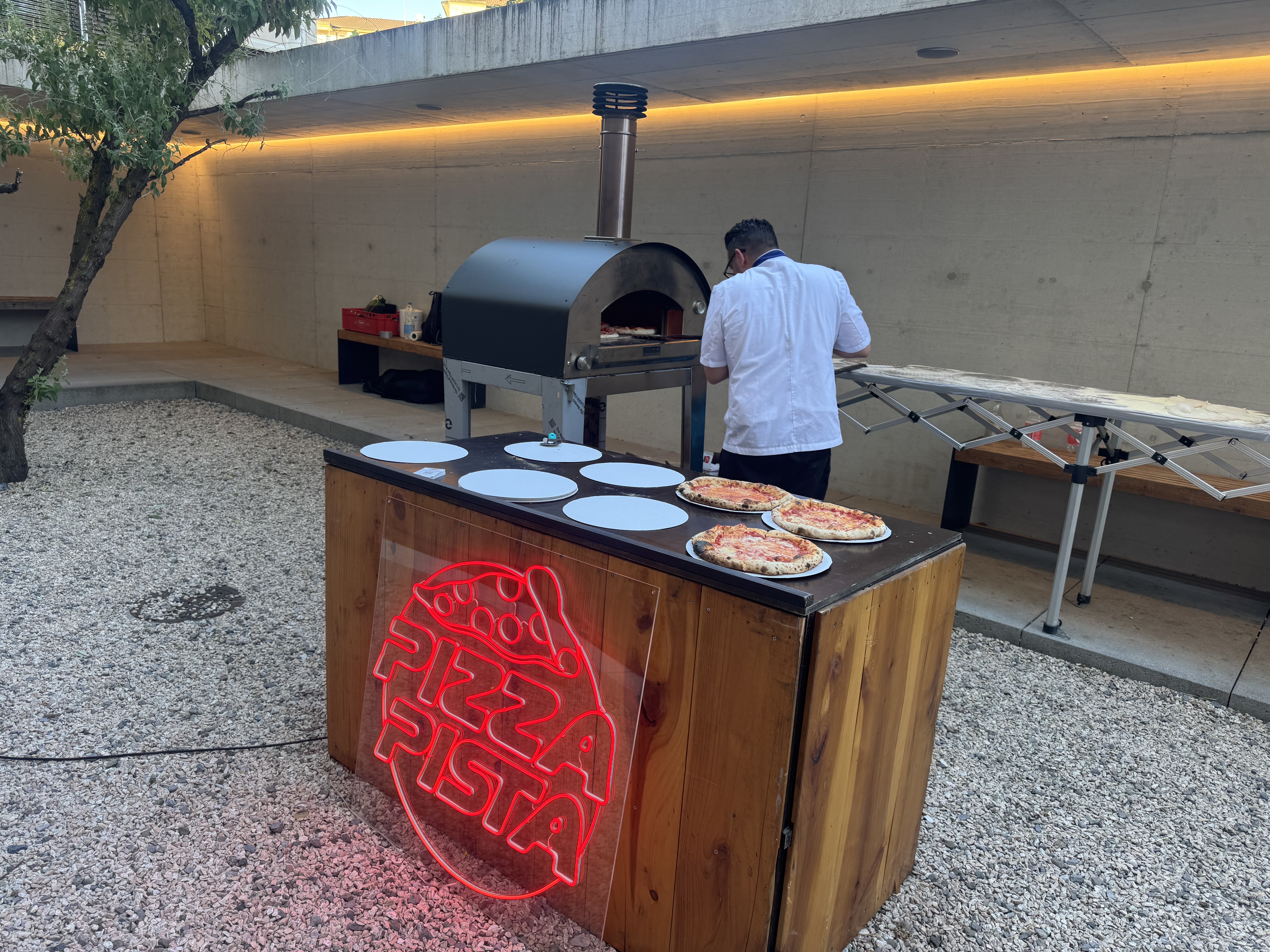Pizza Pista Holzofen